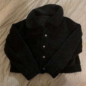 Lululemon size 6 fuzzy jacket